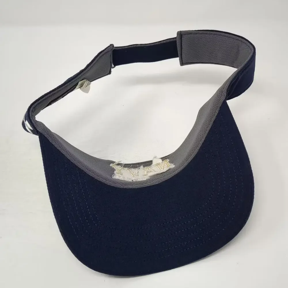 Navy Midshipmen NCAA Under Armour Visor Blue Gold Sprint Football One Size OSFA